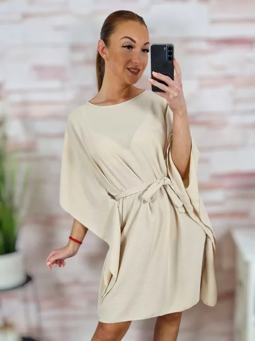 Megkötős, vékony anyagú lepel ruha M-L-XL