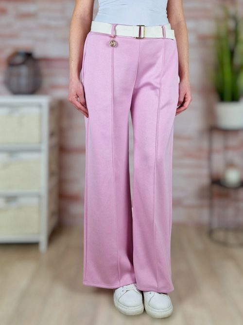 Öves és gumis derekú, bő szárú nadrág L-XL