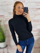 Garbós nyakú, lézervágott, hosszú ujjú felső XS-S,S-M