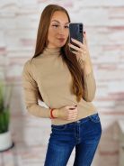 Garbós nyakú, lézervágott, hosszú ujjú felső XS-S,S-M