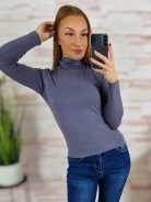 Garbós nyakú, lézervágott, hosszú ujjú felső XS-S,S-M