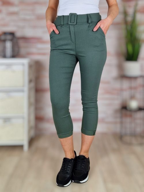 Sztreccses, széles öves nadrág S-XL-ig