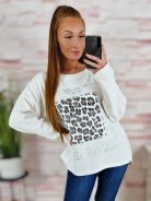 Hátul hosszított, ejtett vállú, hosszú ujjú felső L-XL