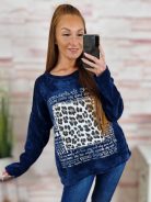 Hátul hosszított, ejtett vállú, hosszú ujjú felső L-XL