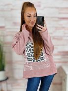 Hátul hosszított, ejtett vállú, hosszú ujjú felső L-XL