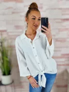 Alján megkötős, végig gombos, 100% pamut felső L-XL