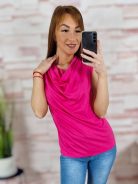 Ejtett nyakú, ujjatlan felső S-M