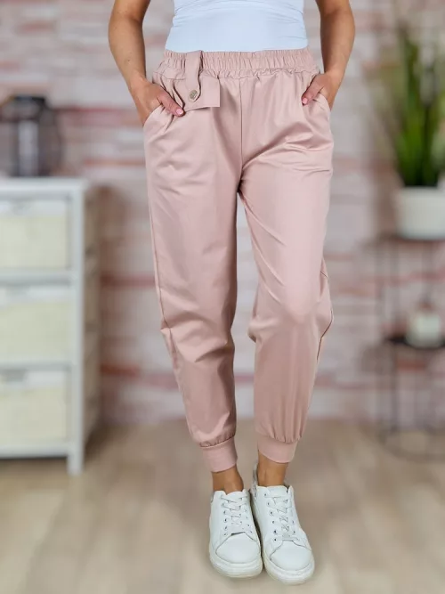 Gumis derekú, zsebes, passzés aljú nadrág M-L-XL