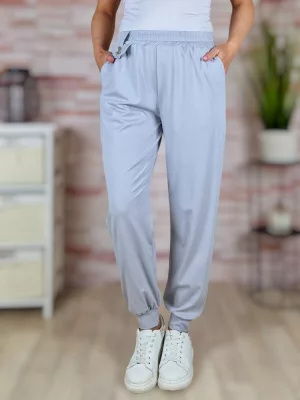Gumis derekú, zsebes, passzés aljú nadrág M-L-XL