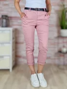 Öves, magas derekú, sztreccses, mályva nadrág S-XL-ig