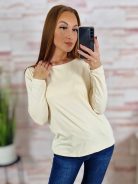 Kereknyakú, mellnél dupla anyagú, basic felső S-M-L