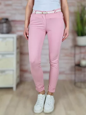 Sztreccses, zsebes, öves nadrág S-XXL-ig