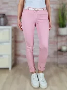 Sztreccses, zsebes, öves nadrág S-XXL-ig