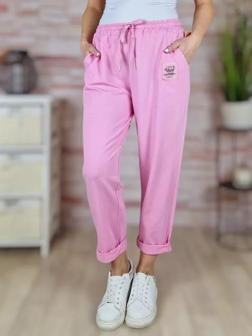Gumis derekú, zsebes, pamut nadrág M-L-XL