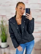 Steppelt, selyem bélésű, tavaszi kabát S-M
