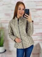 Steppelt, karcsúsított, átmeneti kabát XS-S-M
