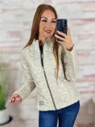 Steppelt, karcsúsított, átmeneti kabát XS-S-M