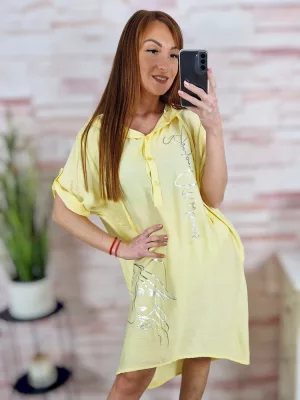 Kapucnis, mellig gombos, roll-up ujjú ruha L-XL
