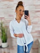 Alján megkötős, roll-up ujjú, bő fazonú felső S-M,L-XL