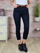 Boyfriend fazonú, öves, pamut nadrág XS-XL-ig