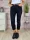 Mom fit fazonú, öves, zsebes farmernadrág XS-XL-ig