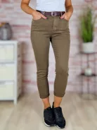 Mom fit fazonú, öves, zsebes farmernadrág XS-XL-ig
