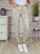 Gombos, oldalt zsebes, pamut, cargo nadrág XS-XL-ig
