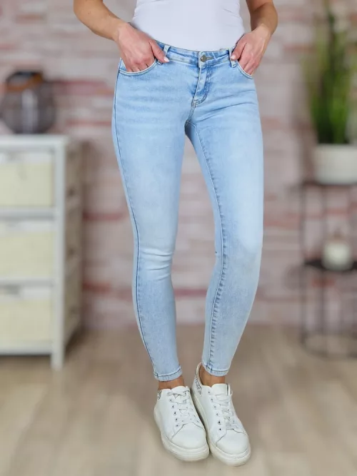 Push-up, világoskék csípő farmernadrág XS-XL-ig