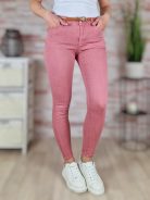 Push-up, öves, pamut, mályva nadrág XS-XL-ig