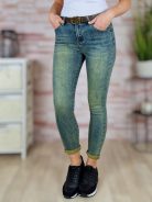 Öves, koptatott, zsebes farmernadrág XS-XL-ig