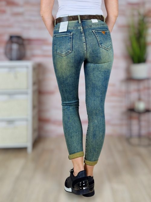 Öves, koptatott, zsebes farmernadrág XS-XL-ig