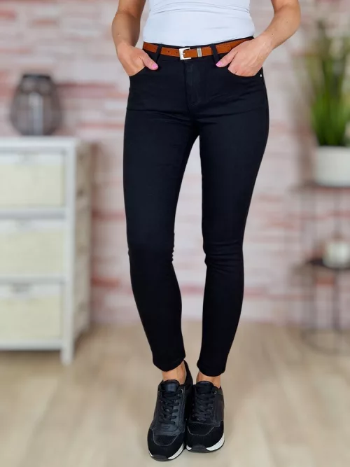 Push-up, barna öves, pamut anyagú nadrág XS-XL-ig