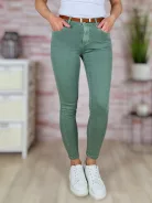 Push-up, barna öves, khaki pamut nadrág XS-XL-ig