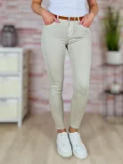 Push-up, barna öves, pamut anyagú nadrág XS-XL-ig
