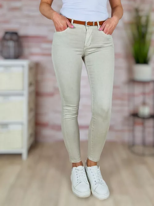 Push-up, barna öves, pamut anyagú nadrág XS-XL-ig
