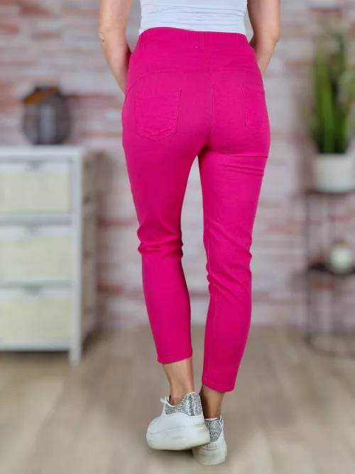 Gumis derekú, len anyagú nadrág S-M,M-L,L-XL,XL-XXL