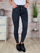 Push-up, farmerhatású, csőszárú, fekete nadrág XS-S,S-M,M-L,L-XL,XL-XXL