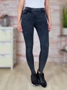 Push-up, farmerhatású, gumis derekú nadrág S-XXL-ig