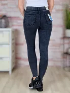Push-up, farmerhatású, gumis derekú nadrág S-XXL-ig