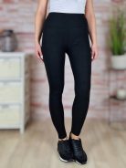 Magas és gumis derekú, puha thermo anyagú leggings S-M,M-L