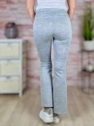 Gumis derekú, bővülő szárú (trapéz) nadrág S-M,M-L