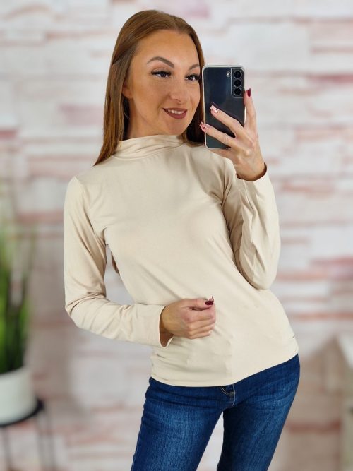 Félgarbós, hosszú ujjú, basic felső S-M,M-L