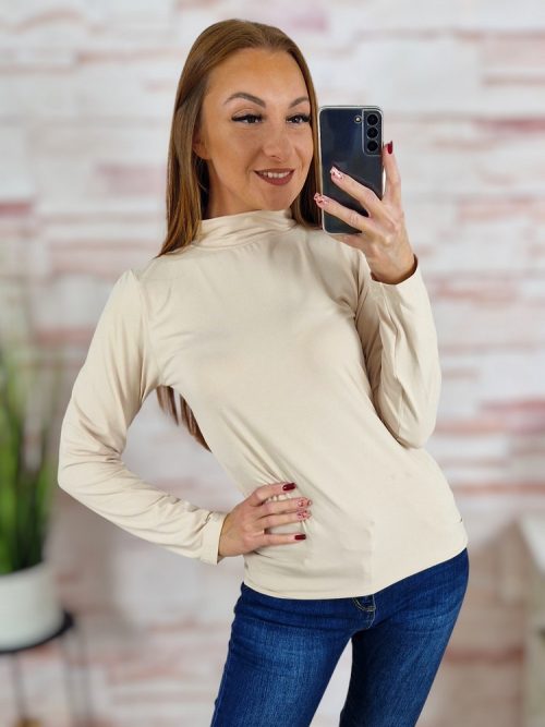 Félgarbós, hosszú ujjú, basic felső S-M,M-L