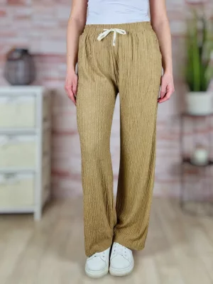   Strasszos díszítésű, laza és bő szárú nadrág M-L,XL-XXL