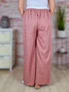 Gumis derekú, masni mintás, bő szárú nadrág M-L,XL-XXL