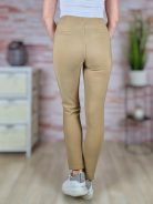 Gumis és magas derekú, díszgombos, zsebes nadrág S-XL-ig