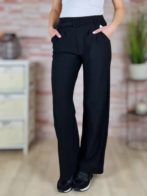 Gumis derekú és öves, bő szárú nadrág S-M,M-L,XL-XXL