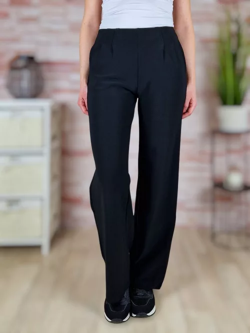 Gumis derekú, karcsúsított, bő szárú nadrág S-M,M-L,XL-XXL