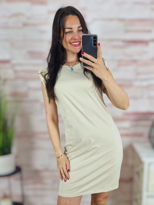 Pillangó ujjú, pamut ruha S-M,M-L