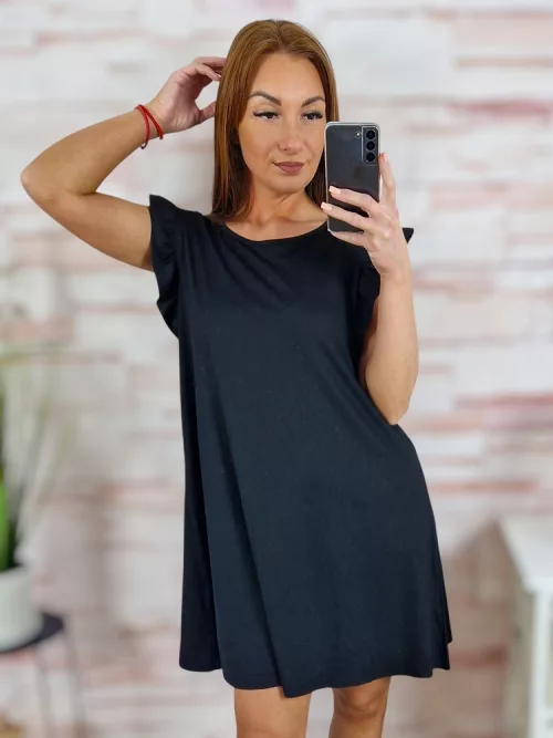 Pillangó ujjú, a vonalú, nyári ruha S-M,M-L